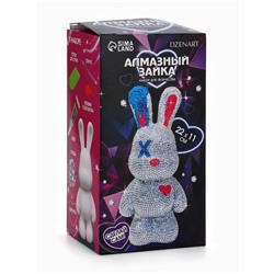 УЦЕНКА Алмазная мозаика на фигурке с полным заполнением «Милый зайка»