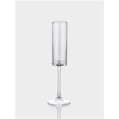 Набор бокалов для шампанского Just for you, 180 мл, 2 шт., 7×24 см, стекло, прозрачный
