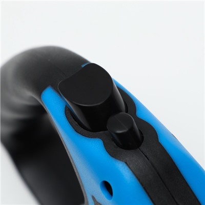 Рулетка «Зарница», 5 м, до 15 кг, чёрно-синяя