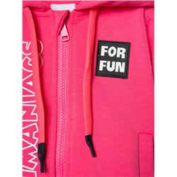 Комплект детский трикотажный для девочек: толстовка, брюки