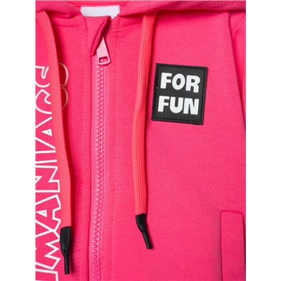 Комплект детский трикотажный для девочек: толстовка, брюки