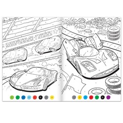 Раскраски по номерам «Для мальчиков», набор 4 шт. по 16 стр.