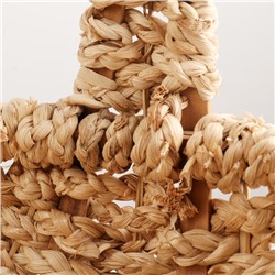 Набор корзин плетёных, 3 шт., 50×37×12(39) см, 43×31×11(34) см, 37×25×10 см