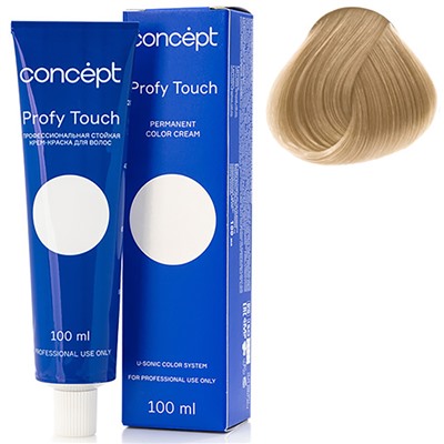 CONCEPT Profy Touch Стойкая крем-краска для волос 6.31 Золотисто-жемчужный русый 100 мл