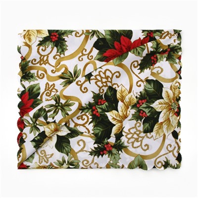 Дорожка «Доляна. Праздничные украшения», 40×145 см, 100% п/э, 140 г/м²