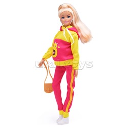 Кукла 29 см София беременная тройней, руки и ноги сгиб, акс, кор