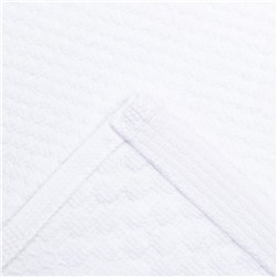 Полотенце махровое LoveLife Royal 30×50 см, цвет белый, 100% хлопок, 450 г/м²