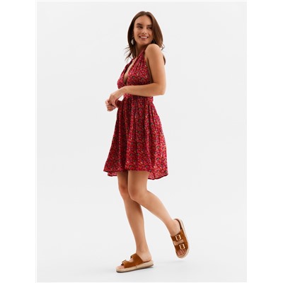 Сарафан женский MINAKU: Enjoy, красное, размер 48