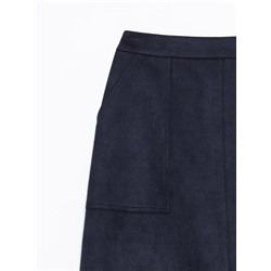 Юбки CONTE CELINA Юбка А-силуэта с эффектом замши и рельефными линиями