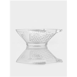 Салатник стеклянный Fish, 21×16 см