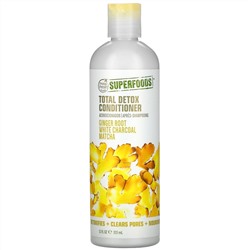 Petal Fresh, Total Detox Conditioner, Ginger Root, White Charcoal, Matcha, 12 fl oz (355 ml)