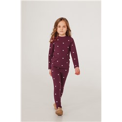 Легинсы вишневые 5-106