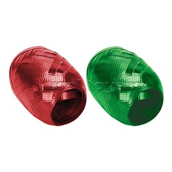 Набор из 2-х упаковочных металлизированных лент,  (золото, зеленый)