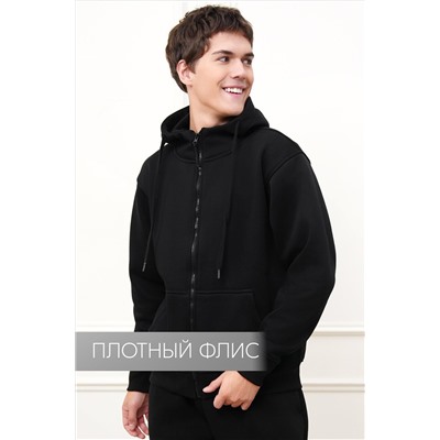Мужская теплая толстовка на флисе Happyfox