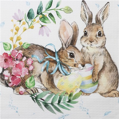 Набор полотенец «Этель. С праздником Пасхи», 2 шт., 100% хлопок