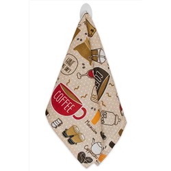 Полотенце вафельное 35х60 Кофе КФ_1