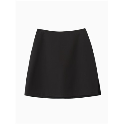Юбка мини женская MINAKU: Casual Collection, чёрная, размер 50