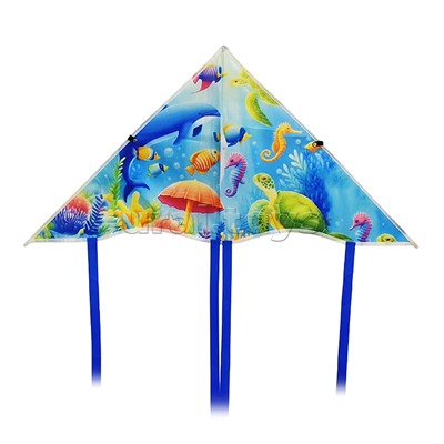 Змей воздушный "Разноцветный веер"