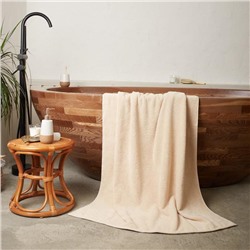 Полотенце махровое Этель Organic Beige 100х150 см, 100% хлопок, 420гр/м2