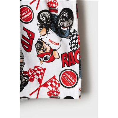 Комплект трикотажный для мальчиков: фуфайка (футболка), шорты PLAYTODAY, 1239875