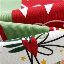 Набор кухонный полотенец «Доляна» Время теплых объятий 35×60 см-4 штуки, 100% хлопок, 160 г/м²