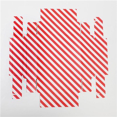 Коробка под 9 конфет новогодняя с ячейками «С Новым годом» 14.5×14.5×3.5 см