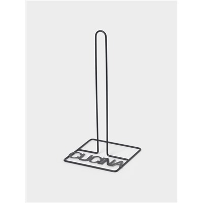 Держатель для бумажных полотенец настольный Доляна, 13.5×15.5×29 см, чёрный