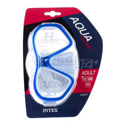 Маска для плавания Reef rider, от 14 лет, цвета микс, 55977 INTEX