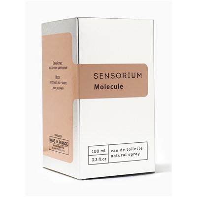 Туалетная вода женская Sensorium Molecule, 100 мл