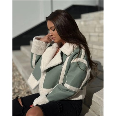 Дубленка укороченная