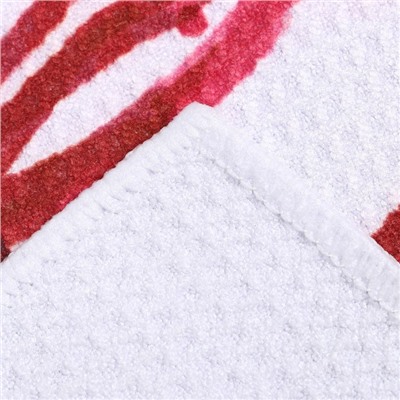 Набор кухонных полотенец «Доляна. Овощи», 40×60±3 см, 3 шт., 100% пэ