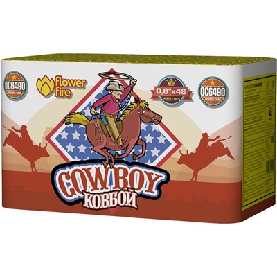 Фейерверк ОС6490 Ковбой / Cowboy (0,8" х 48)