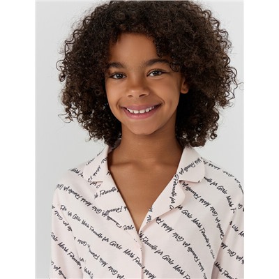 КОМПЛЕКТ ДЛЯ ДЕВОЧЕК (РУБАШКА, БРЮКИ) 567754