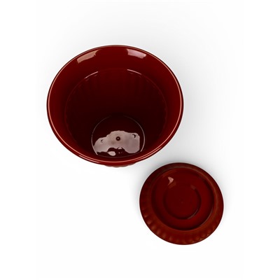 Горшок для цветов «Венеция», 7 л, d=28 см, h=23 см, пластиковый, коричневый