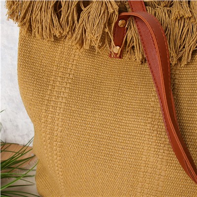 Сумка 36x50x14 / BLY-101 /уп 1/ бежевая