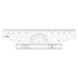 Рейсшина 30 см металлический ролик ЛР-30478 (351485) Стамм