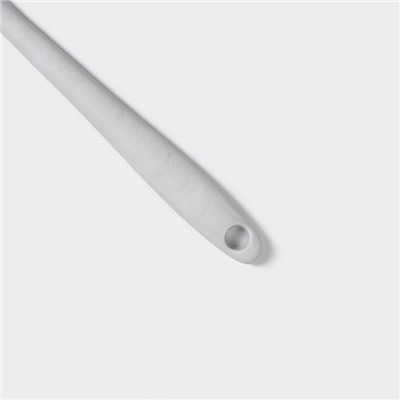 Лопатка Доляна «Мрамор», силикон, 21.5 см, серая