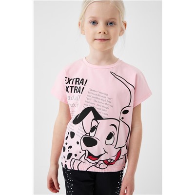 Фуфайка трикотажная для девочек (футболка) PLAYTODAY, 1240916