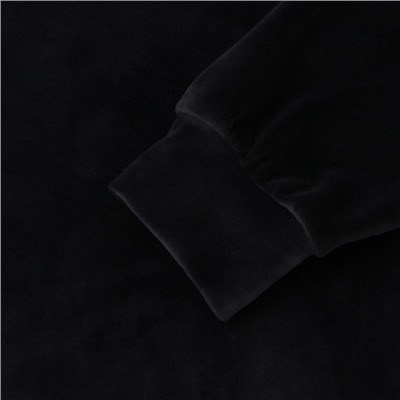 Костюм женский (свитшот, леггинсы) KAFTAN Plushy, размер 52-54, чёрный