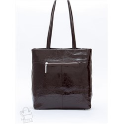 Сумка женская кожаная 0929CY coffee Polina&Eiterou