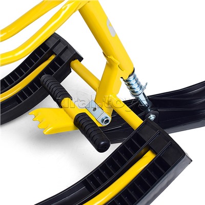 Игрушка Снегокат детский 212 "Play" разборный с высокой рамой и со спинкой (Грызун)