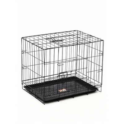 Клетка для собак 61×42×50 см, чёрная
