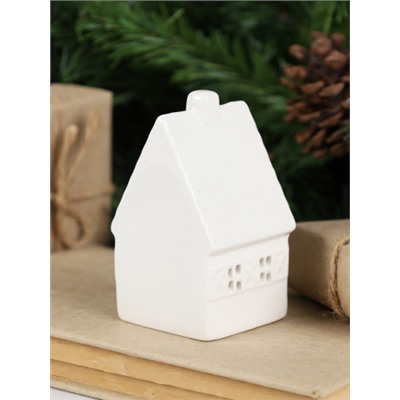 Фигурка Домик с подсветкой новогодний 8 см / 7101 /уп 120/LED