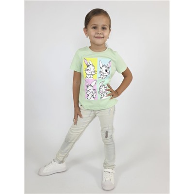 6-78-1. (Фуфайка для девочки, Лунева )