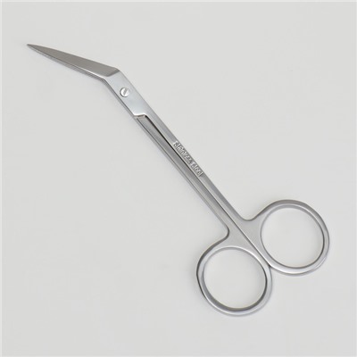 Ножницы педикюрные, загнутые, широкие, 12 см