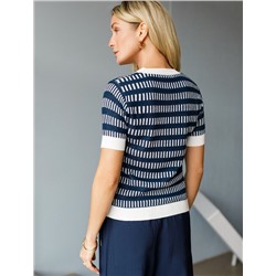 Джемпер тонкой вязки из вискозы