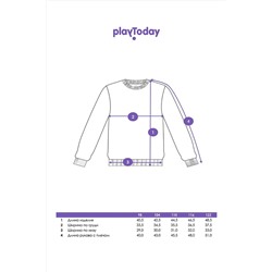 Свитшот PLAYTODAY, 1051000