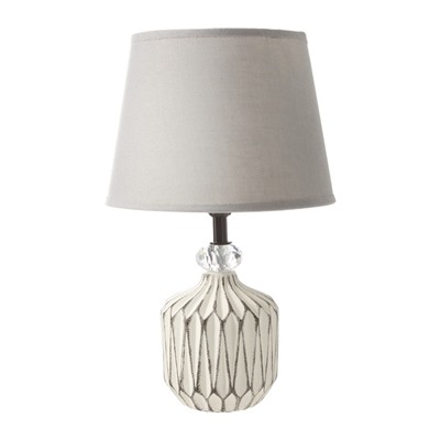 Лампа настольная «Стремление» 1×40 Вт Е14 белый 20×20×33 см