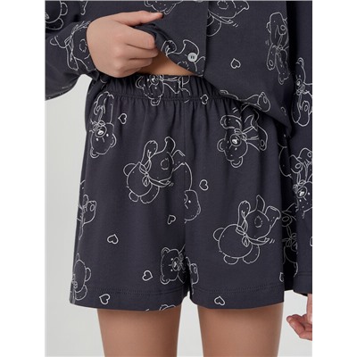 КОМПЛЕКТ ДЛЯ ДЕВОЧЕК (РУБАШКА, ШОРТЫ) 567763