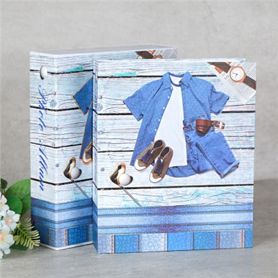 Фотоальбом 80 фото 10x15 Джентльмен / 9335 /уп 48/ 20 листов